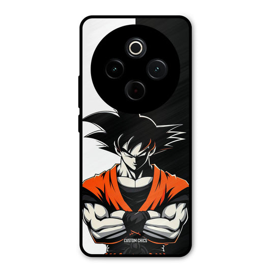 Goku Rage iQoo Z10 Mobile Back Cover - Anime PrintShield Case