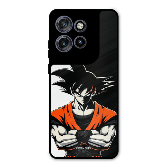 Goku Rage Motorola Edge 50 Neo Mobile Back Cover - Anime PrintShield Case