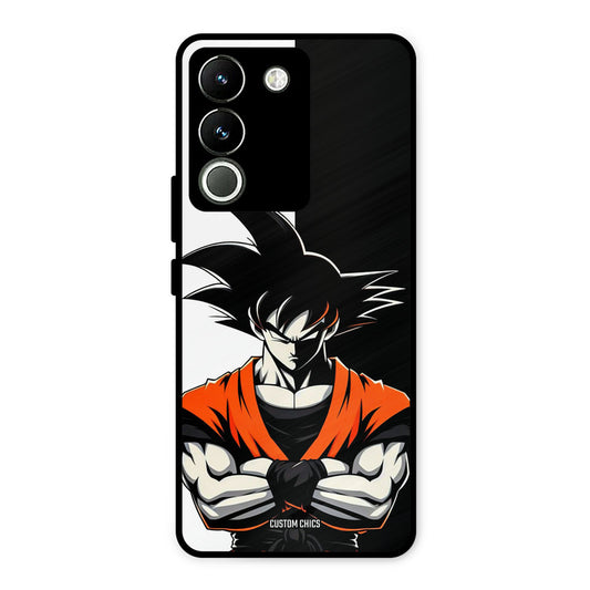 Goku Rage Vivo Y200 Mobile Back Cover - Anime PrintShield Case