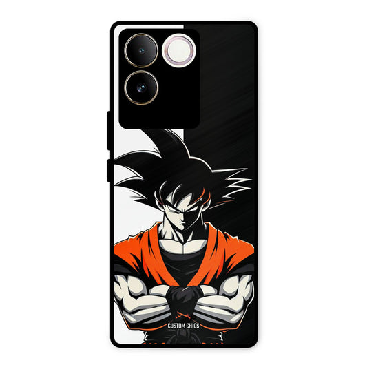 Goku Rage Vivo T2 Pro Mobile Back Cover - Anime PrintShield Case