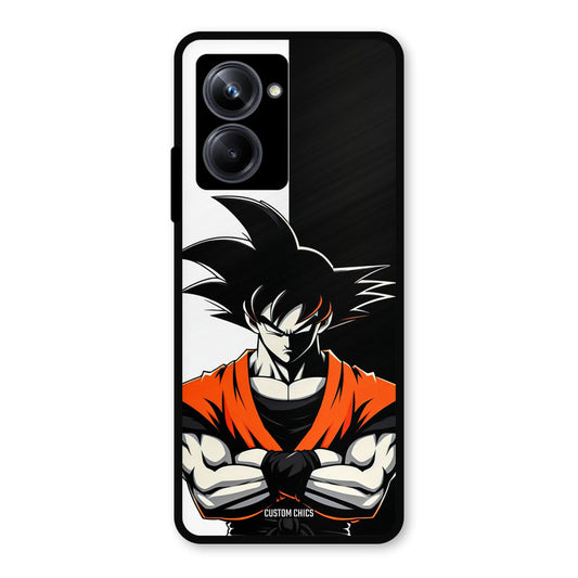 Goku Rage Realme 10 Pro Mobile Back Cover - Anime PrintShield Case