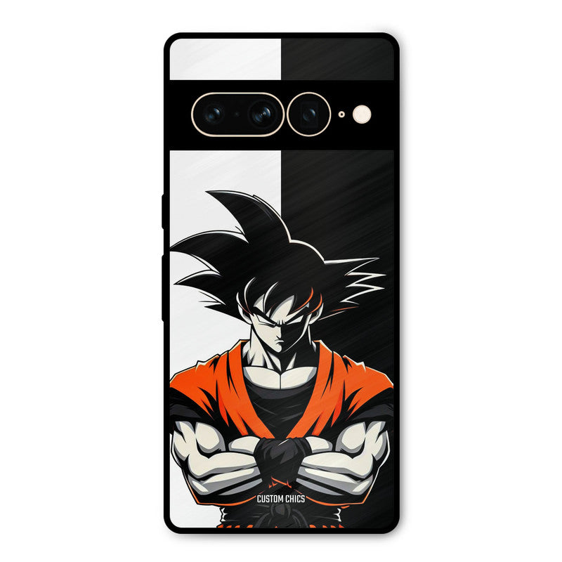 Goku Rage Google Pixel 7 Pro Mobile Back Cover - Anime PrintShield Case