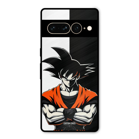 Goku Rage Google Pixel 7 Pro Mobile Back Cover - Anime PrintShield Case