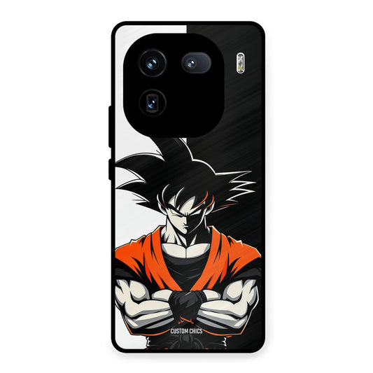 Goku Rage iQOO 12 Mobile Back Cover - Anime PrintShield Case