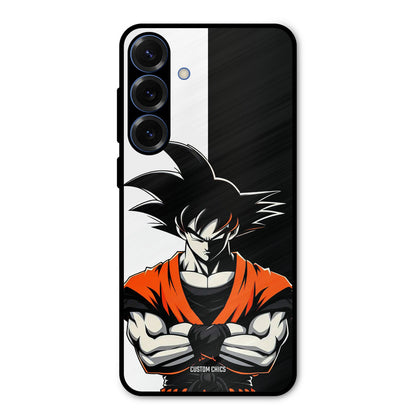 Goku Rage Samsung Galaxy S25 Mobile Back Cover - Anime PrintShield Case