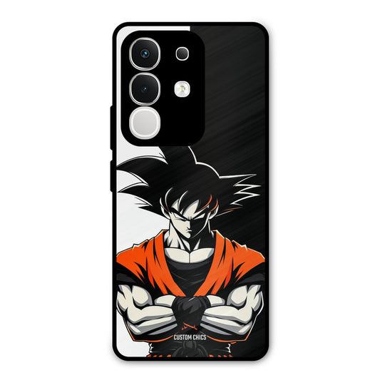Goku Rage Vivo T4x Mobile Back Cover - Anime PrintShield Case
