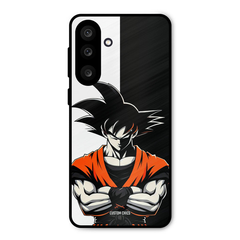 Goku Rage Samsung Galaxy M56 Mobile Back Cover - Anime PrintShield Case