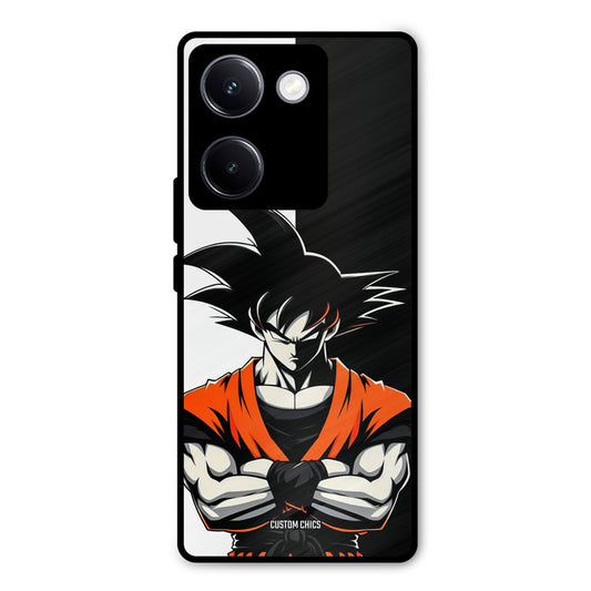 Goku Rage Vivo Y300 Plus Mobile Back Cover - Anime PrintShield Case