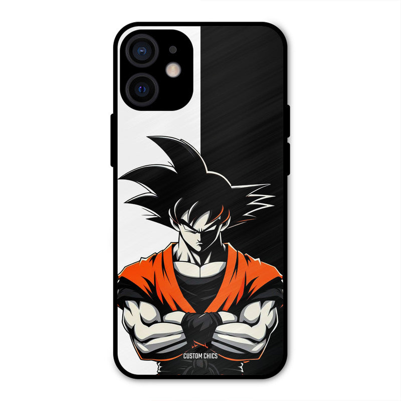 Goku Rage iPhone 12 Mini Mobile Back Cover - Anime PrintShield Case