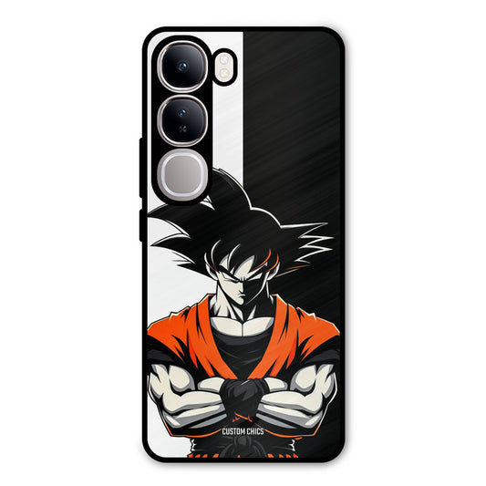 Goku Rage Vivo Y300 Mobile Back Cover - Anime PrintShield Case