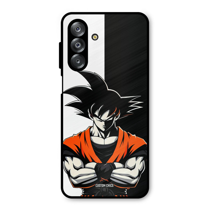Goku Rage Samsung Galaxy A17 Mobile Back Cover - Anime PrintShield Case