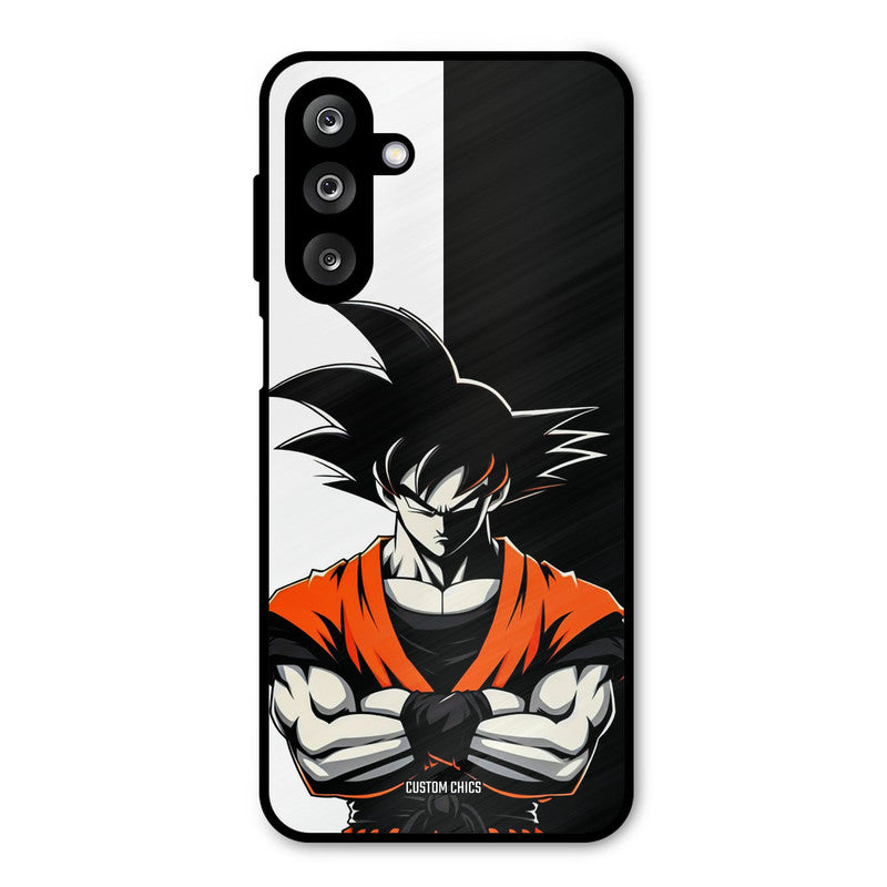 Goku Rage Samsung Galaxy M36 Mobile Back Cover - Anime PrintShield Case