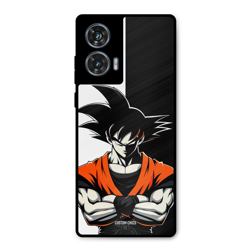 Goku Rage Moto G96 Mobile Back Cover - Anime PrintShield Case