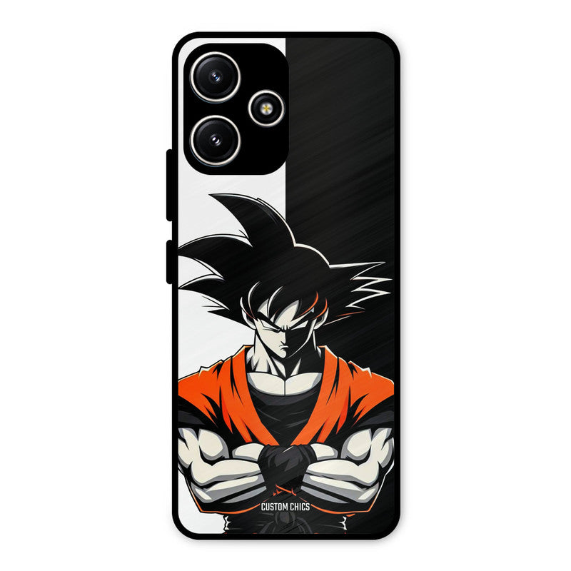 Goku Rage Redmi 12 5G Mobile Back Cover - Anime PrintShield Case
