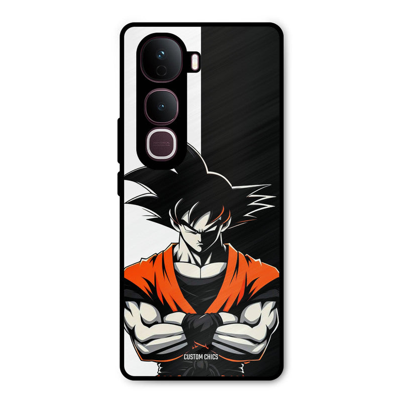 Goku Rage Vivo Y400 Pro Mobile Back Cover - Anime PrintShield Case
