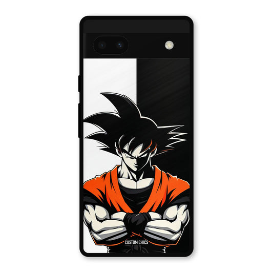 Goku Rage Google Pixel 6a Mobile Back Cover - Anime PrintShield Case