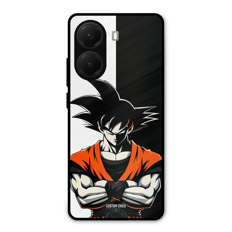 Goku Rage Poco X7 Pro Mobile Back Cover - Anime PrintShield Case