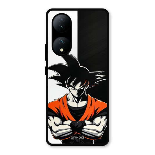 Goku Rage Vivo Y100 Mobile Back Cover - Anime PrintShield Case