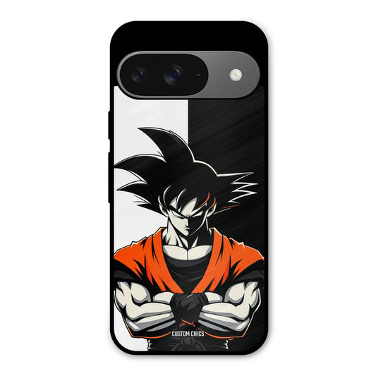 Goku Rage Google Pixel 9 Mobile Back Cover - Anime PrintShield Case
