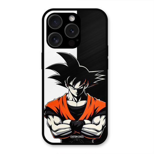 Goku Rage iPhone 15 Pro Max Mobile Back Cover - Anime PrintShield Case