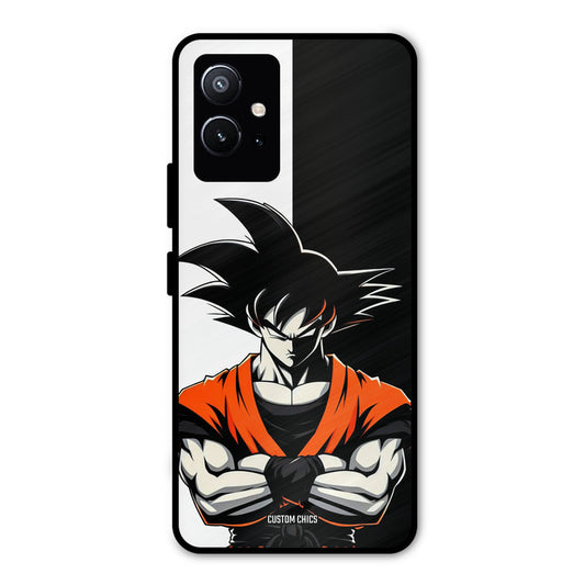Goku Rage Vivo Y75 5G Mobile Back Cover - Anime PrintShield Case