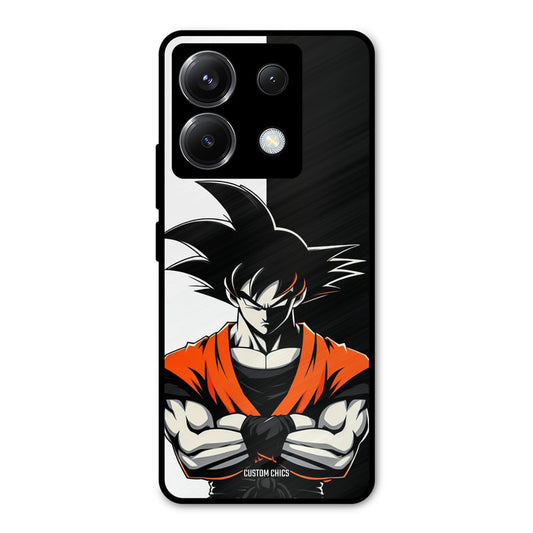 Goku Rage Poco X6 Mobile Back Cover - Anime PrintShield Case