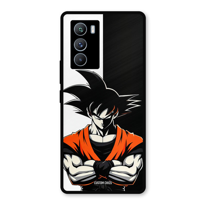 Goku Rage iQOO 9SE Mobile Back Cover - Anime PrintShield Case
