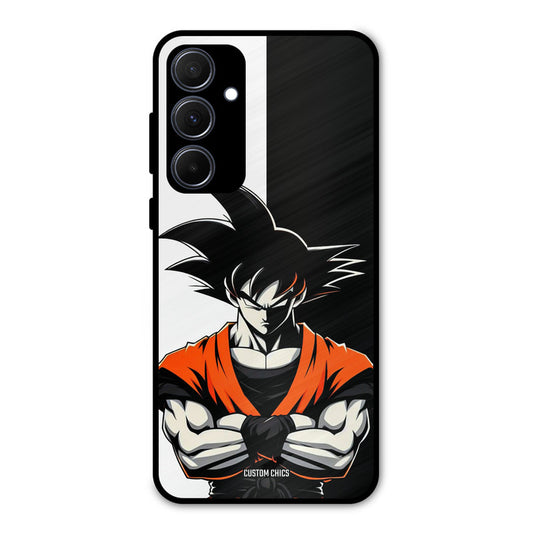 Goku Rage Samsung Galaxy A35 5G Mobile Back Cover - Anime PrintShield Case