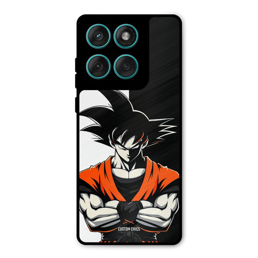Goku Rage Motorola Edge 60 Mobile Back Cover - Anime PrintShield Case