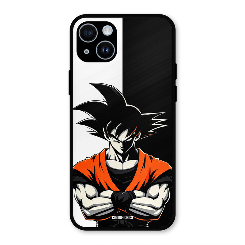 Goku Rage iPhone 14 Plus Mobile Back Cover - Anime PrintShield Case