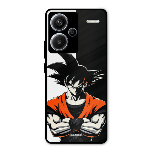 Goku Rage Redmi Note 13 Pro Plus Mobile Back Cover - Anime PrintShield Case