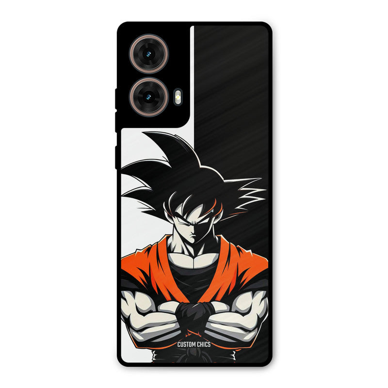 Goku Rage Moto G85 Mobile Back Cover - Anime PrintShield Case