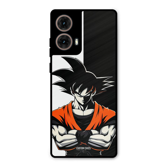 Goku Rage Moto G85 Mobile Back Cover - Anime PrintShield Case