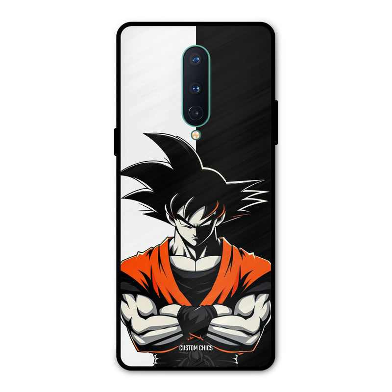 Goku Rage Oneplus 8 Mobile Back Cover - Anime PrintShield Case