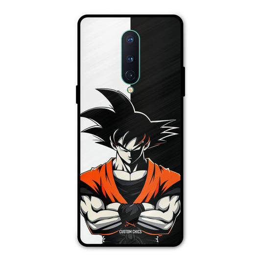 Goku Rage Oneplus 8 Mobile Back Cover - Anime PrintShield Case