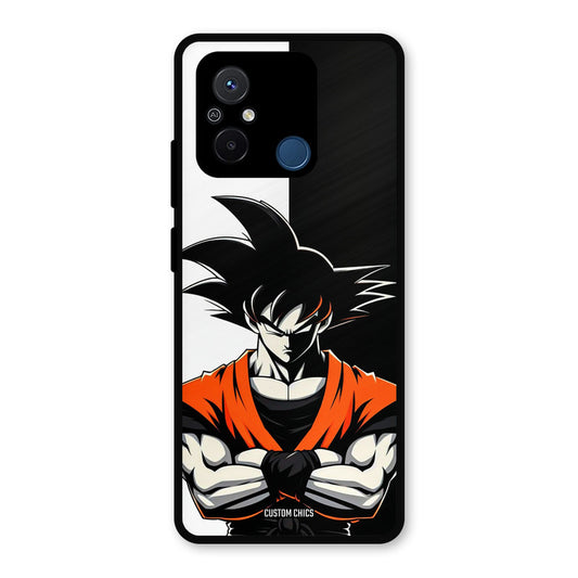 Goku Rage Redmi 12c Mobile Back Cover - Anime PrintShield Case