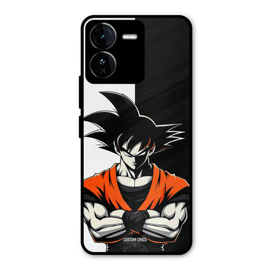 Goku Rage iQOO Z9 Mobile Back Cover - Anime PrintShield Case