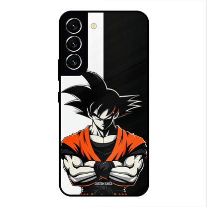 Goku Rage Samsung Galaxy S22 Mobile Back Cover - Anime PrintShield Case