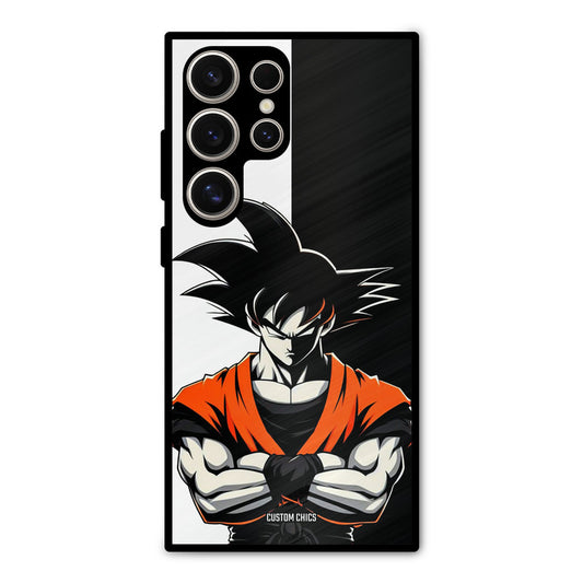 Goku Rage Samsung Galaxy S24 Ultra Mobile Back Cover - Anime PrintShield Case
