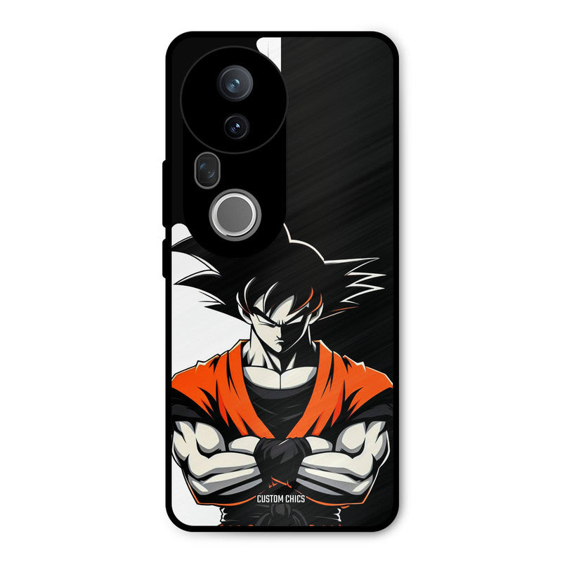 Goku Rage Vivo T4 Ultra Mobile Back Cover - Anime PrintShield Case