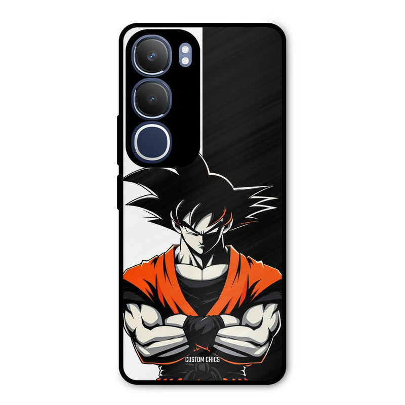 Goku Rage Vivo Y29 Mobile Back Cover - Anime PrintShield Case
