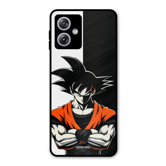 Goku Rage Moto G54 Mobile Back Cover - Anime PrintShield Case