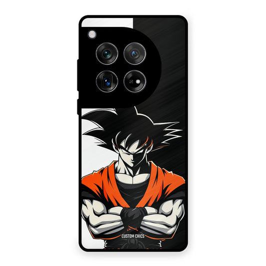Goku Rage OnePlus 12 Mobile Back Cover - Anime PrintShield Case