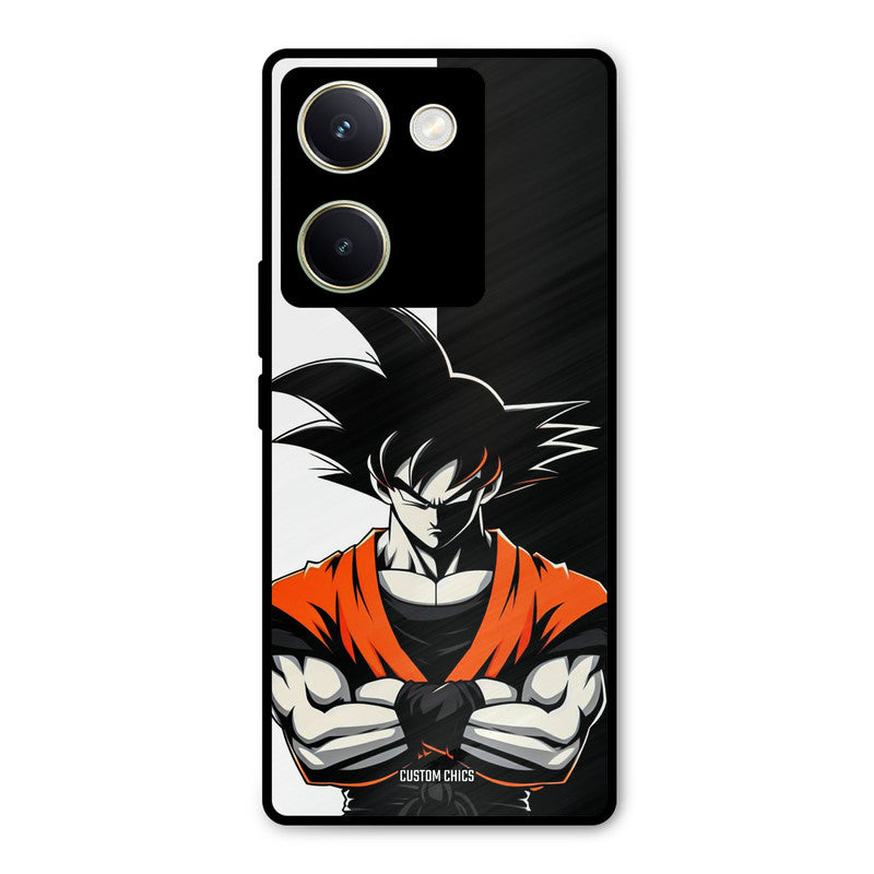 Goku Rage Vivo Y200 Pro Mobile Back Cover - Anime PrintShield Case
