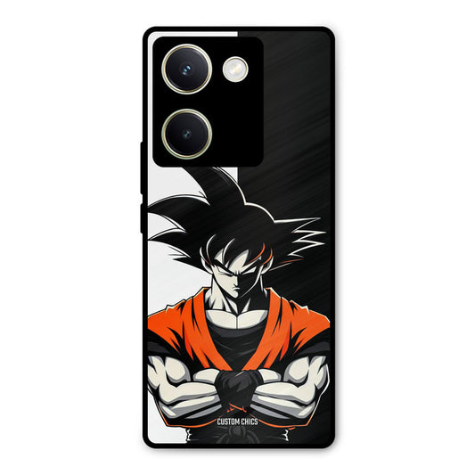 Goku Rage Vivo Y200 Pro Mobile Back Cover - Anime PrintShield Case