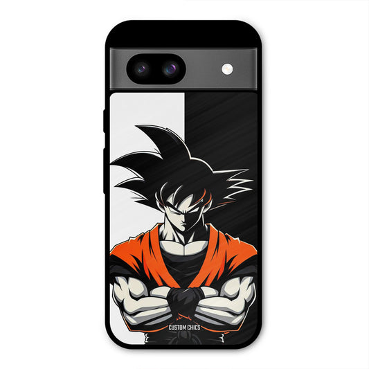 Goku Rage Google Pixel 8a Mobile Back Cover - Anime PrintShield Case