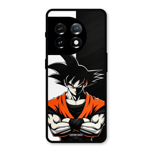 Goku Rage OnePlus 11 Mobile Back Cover - Anime PrintShield Case