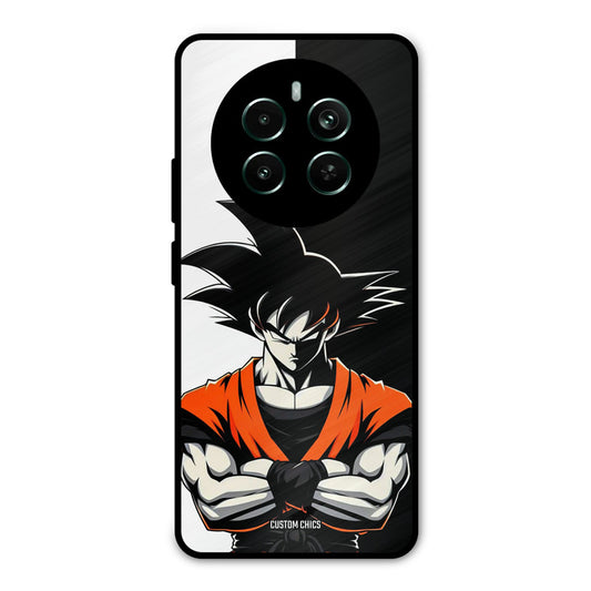 Goku Rage Realme 12 Plus Mobile Back Cover - Anime PrintShield Case