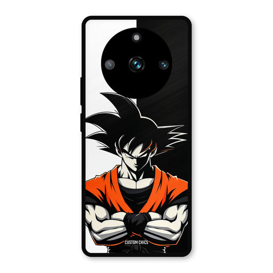 Goku Rage Realme 11 Pro Plus Mobile Back Cover - Anime PrintShield Case