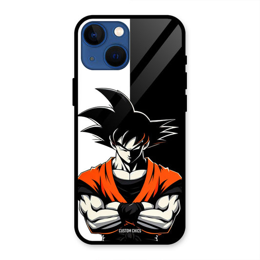 Goku Rage iPhone 13 Mini Mobile Back Cover - Anime PrintShield Case